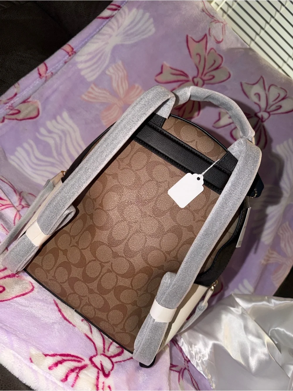 Classic Monogram Backpack with Gold-Tone Hardware